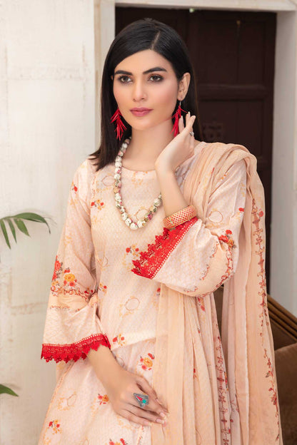 Women 4 Piece Printed Suit -SD1962