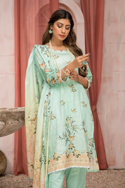 Women 4 Piece Printed Suit -SD2026