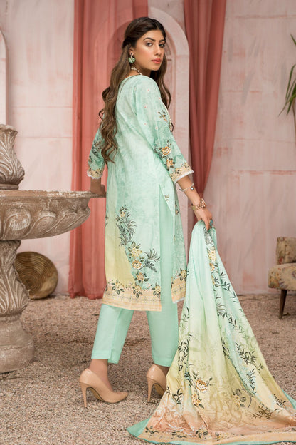 Women 4 Piece Printed Suit -SD2026
