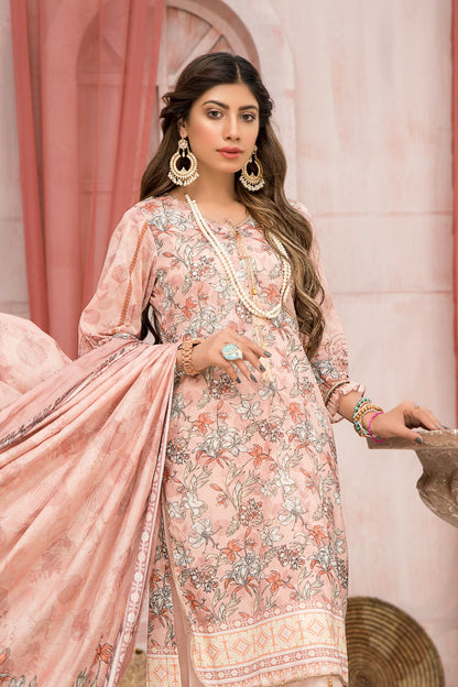 Women 4 Piece Printed Suit -SD2030