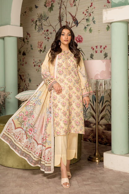 Women 4 Piece Printed Suit -SD2129