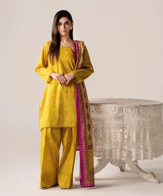 Women Printed 3 Piece Suit - SD2282