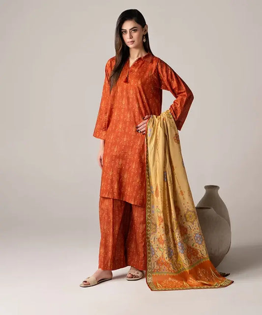 Women Printed 3 Piece Suit - SD2283