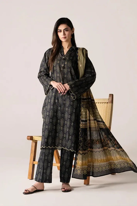 Women Printed 3 Piece Suit - SD2286