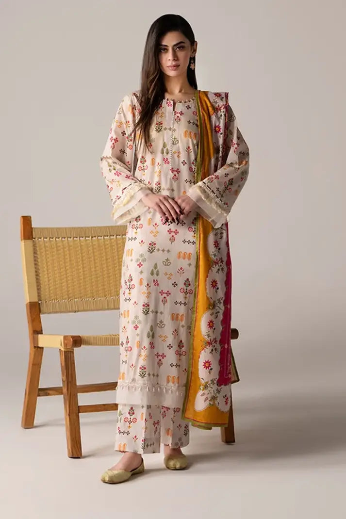 Women Printed 3 Piece Suit - SD2290