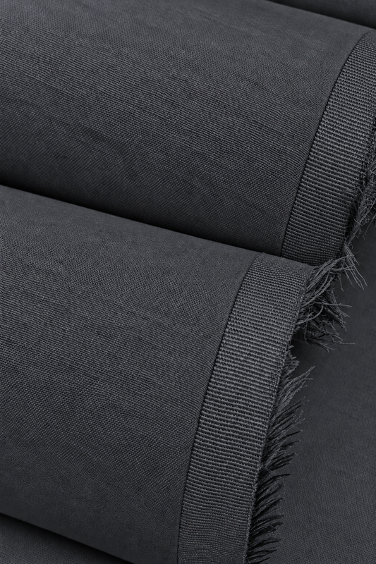 SWISS GOLD CAMBRIC | COTTON - Charcoal