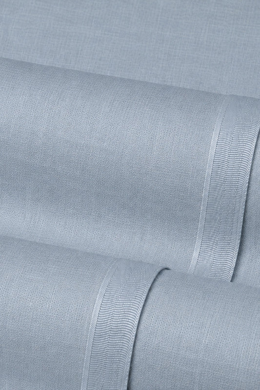 COTTON GOLD LATHA | COTTON - SKY BLUE