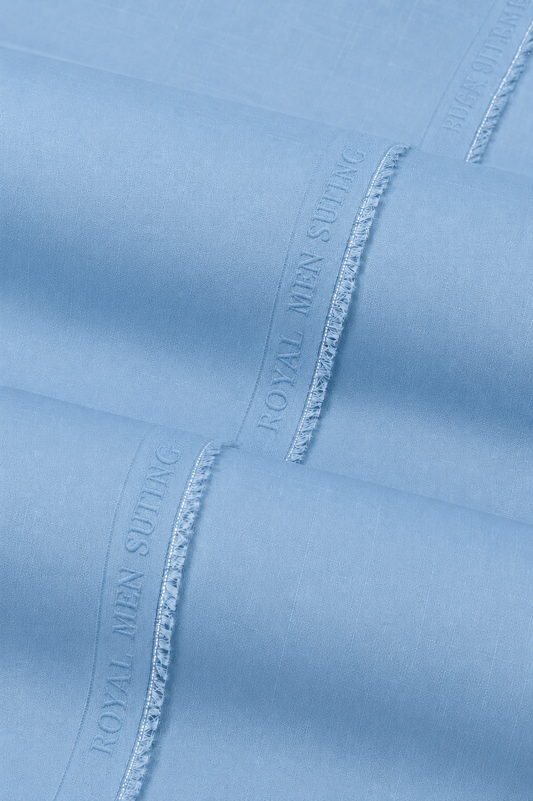 ROYAL MEN SUITING | WASH & WEAR - AQUA