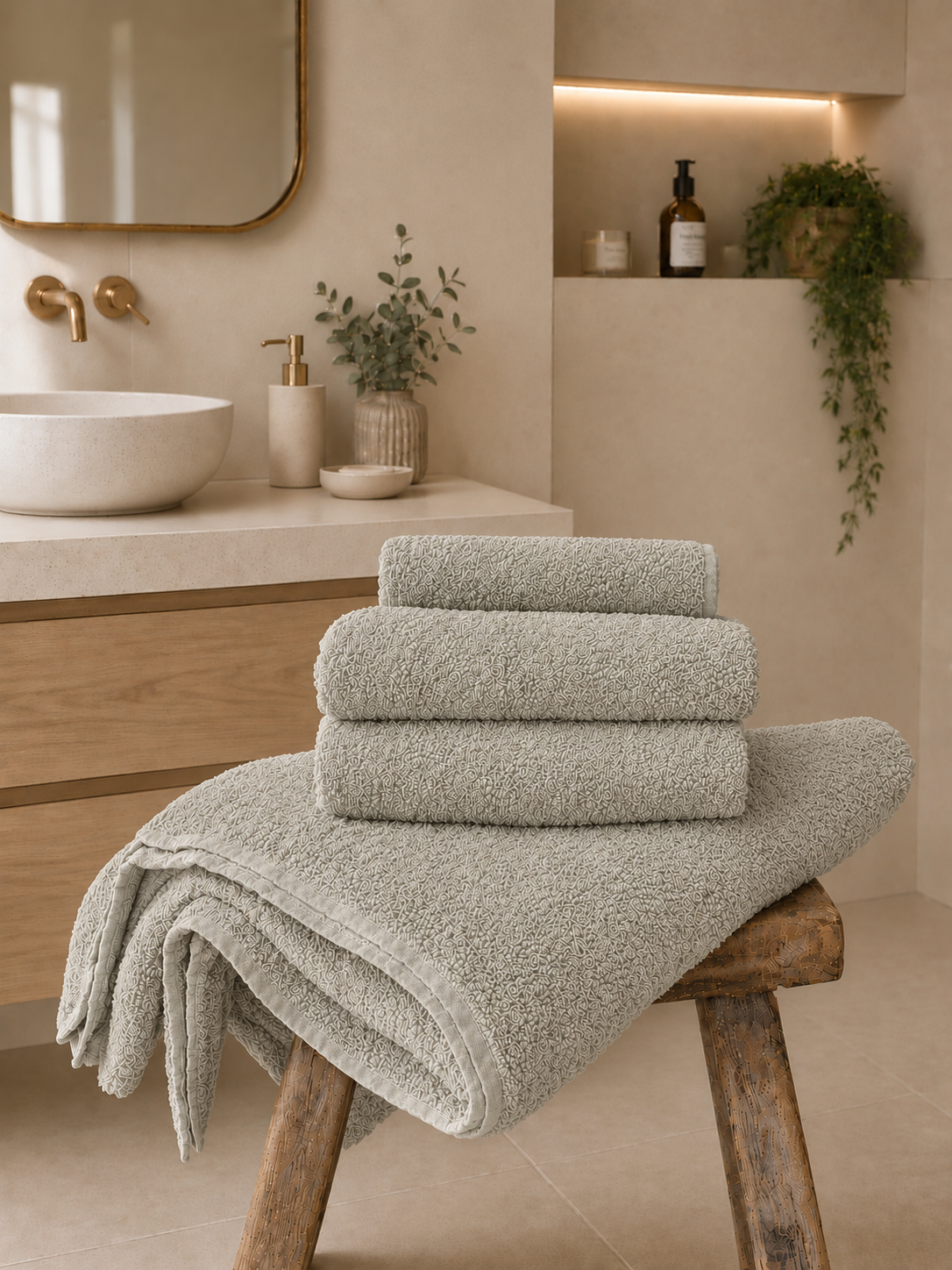 Bath Towel | Silver