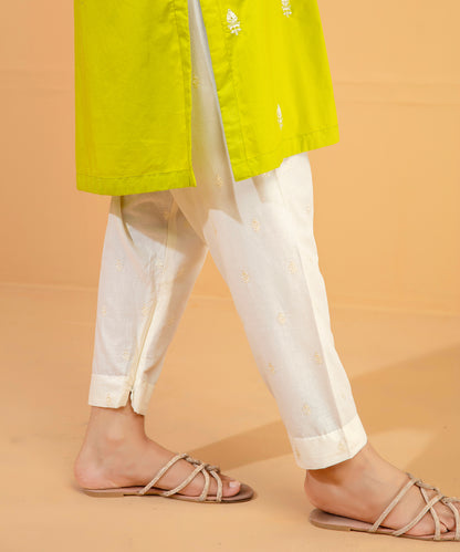 Women Embroidered Trouser - LTE434