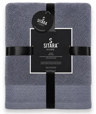 3 Piece Towel Set | Grey