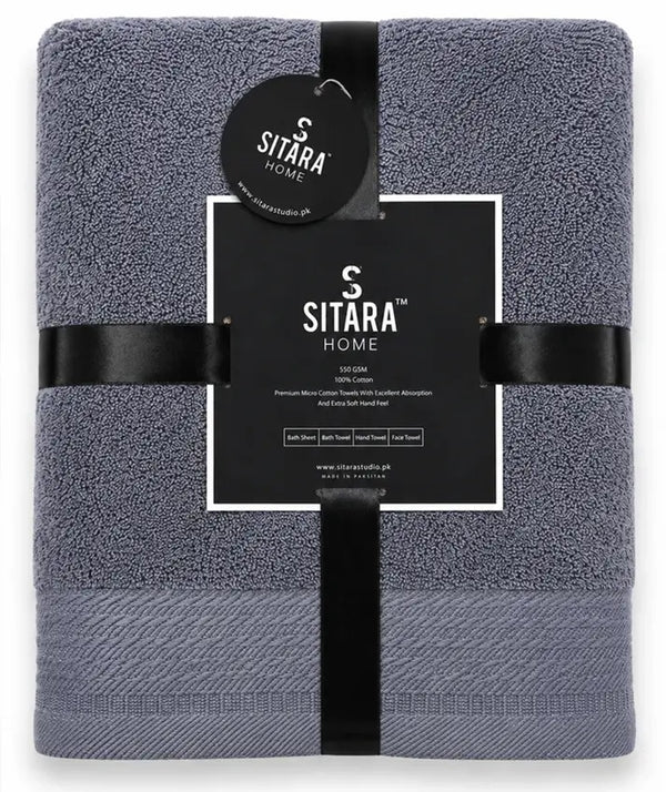 3 Piece Towel Set | Grey