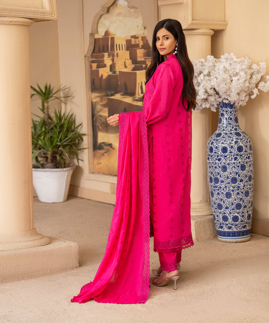 3PC Universal Dyed Embroidered Collection - 2508