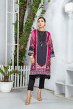 2PC Solid Embroidered Suit - LDS 836
