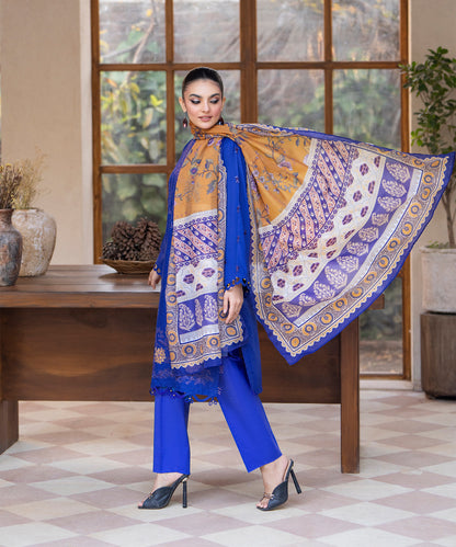 Women Solid Embroidered 3 Piece Suit - ARTY62