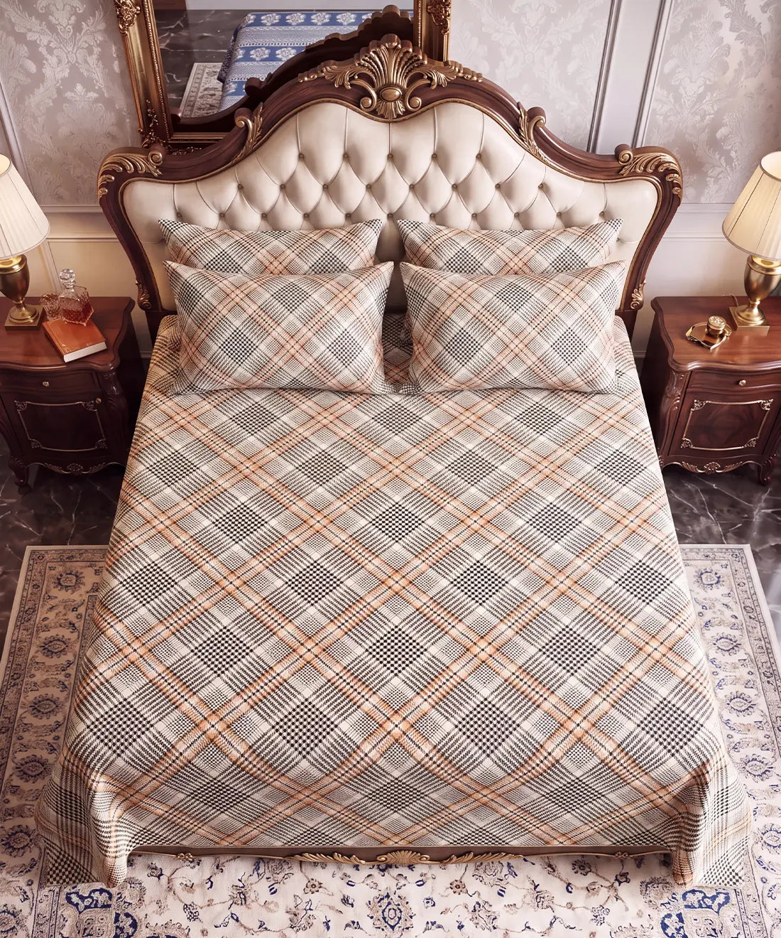 Diamond Bed Set - 143D44