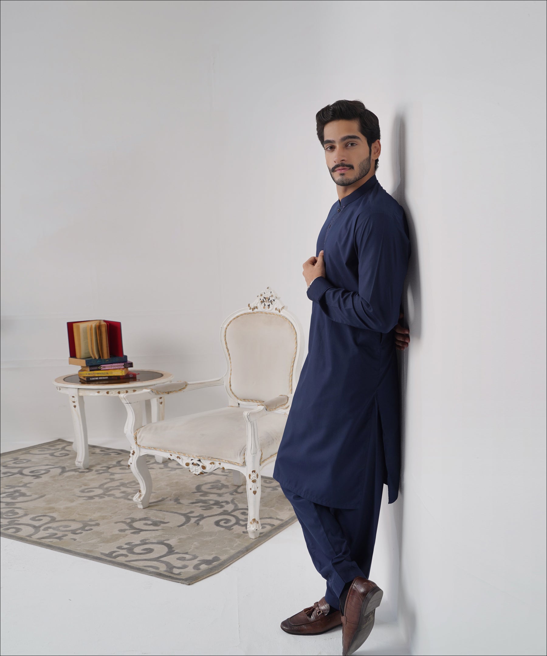 Mughal-e-azam Collection Suit 
(GTS 695)