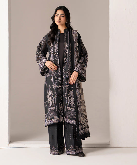 Women Printed 3 Piece Suit - DTD145