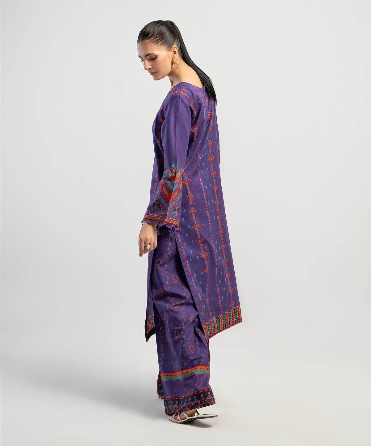 Women Printed 2 Piece Suit  - DTDW94
