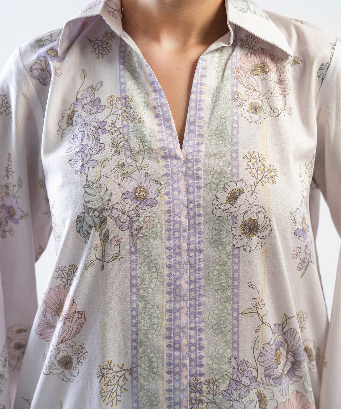 Women Printed 2 Piece Suit  - DTDW97