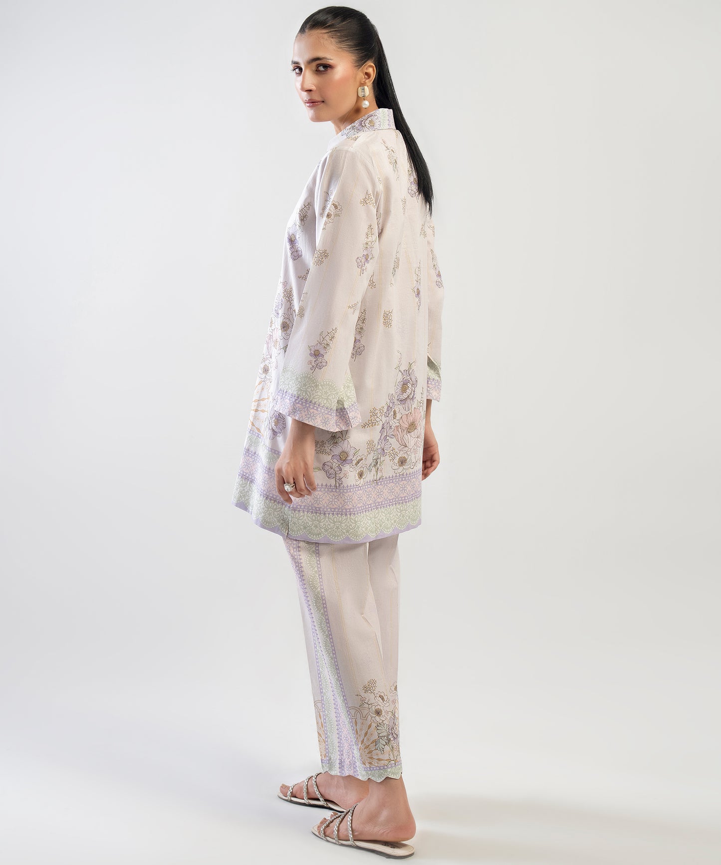 Women Printed 2 Piece Suit  - DTDW97