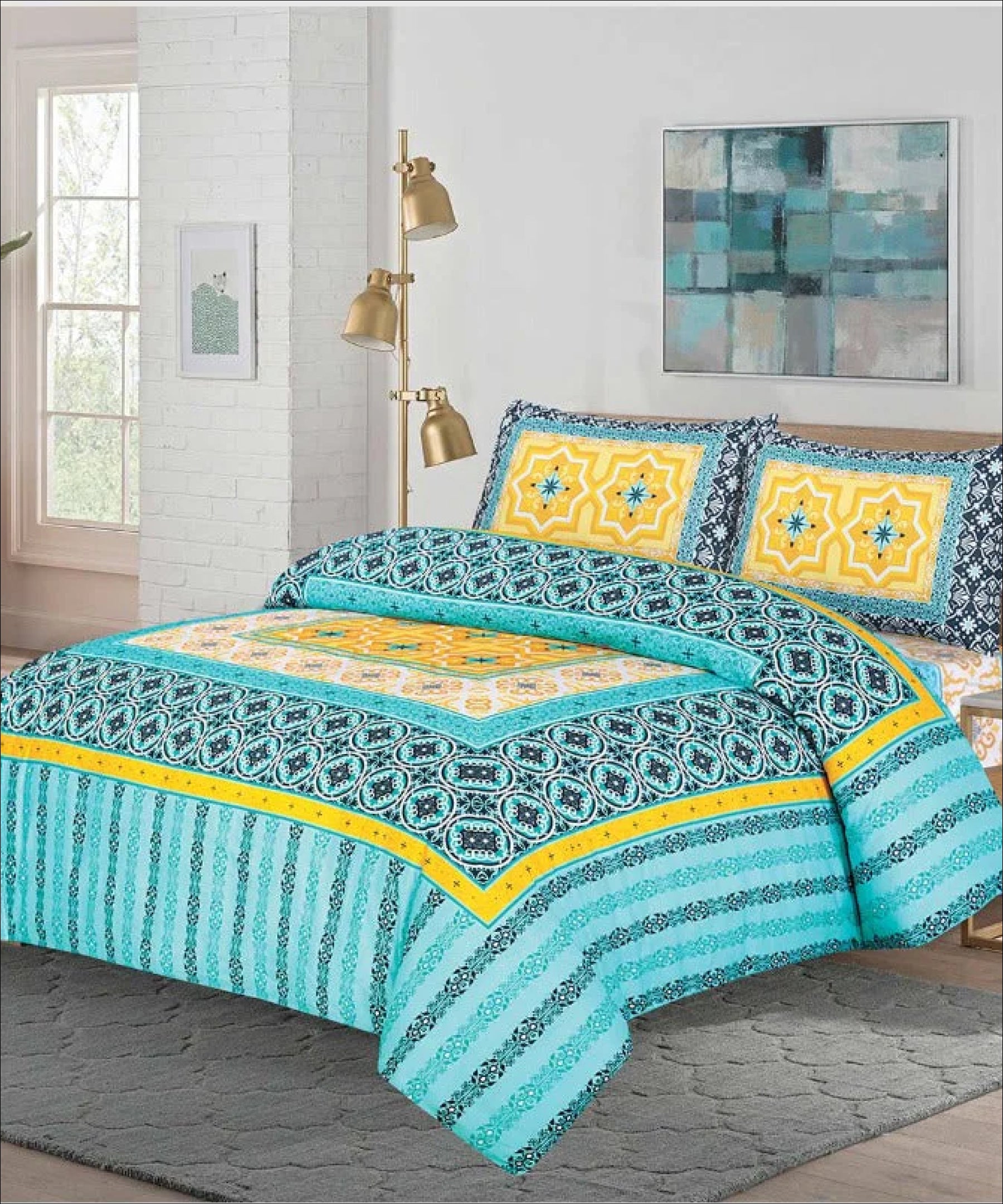 Sitara Platinum Duvet Set 11