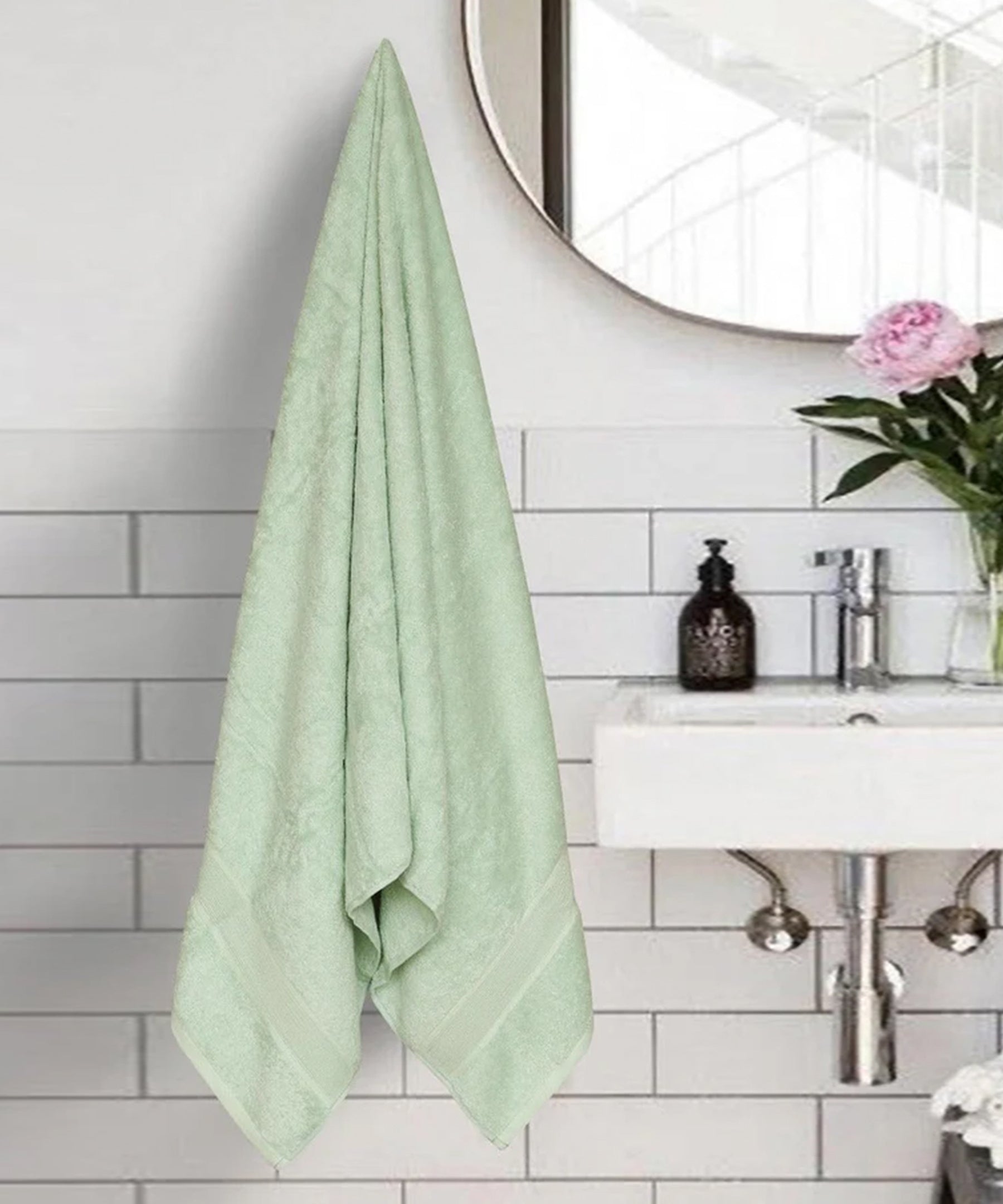 Mint Bamboo Towel - 03