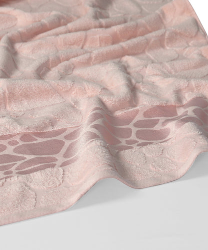 Jacquard Towel - Pink