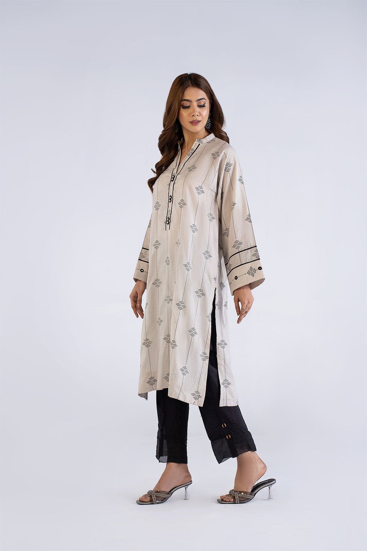 Women Solid Shirt - LDS859