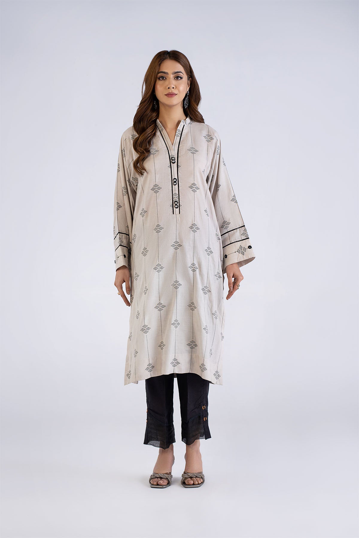 Women Solid Shirt - LDS859