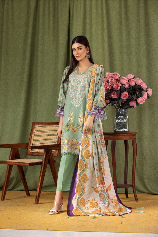3PC Universal Digital Embroidered - 139