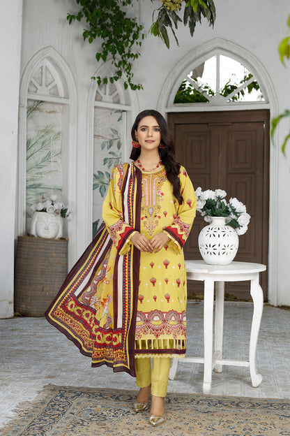 3PC CAPITAL LAWN-20