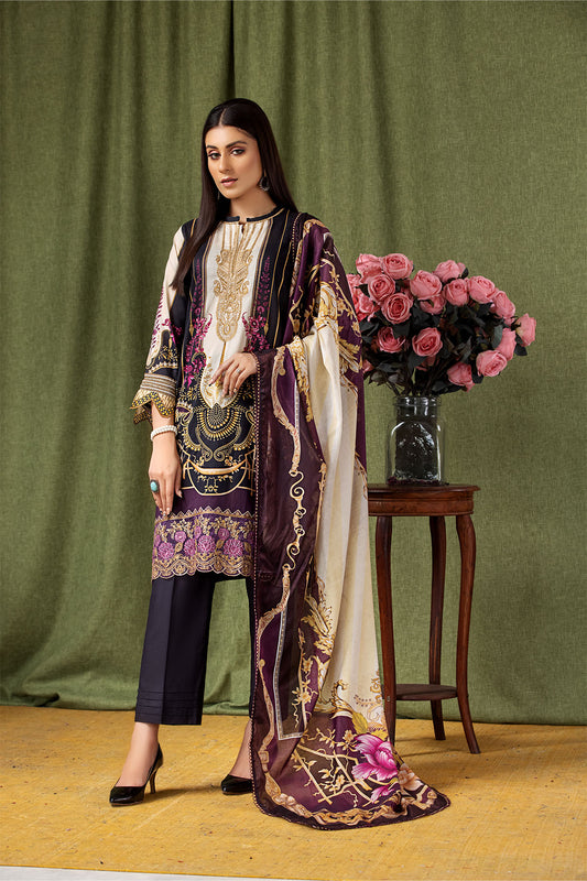 3 Piece Universal Digital Embroidered - 137