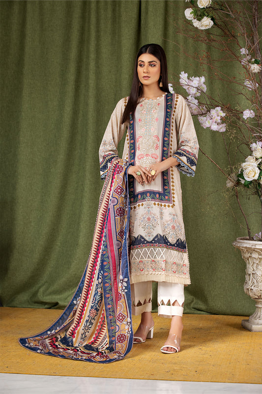 3PC Universal Digital Embroidered - 135
