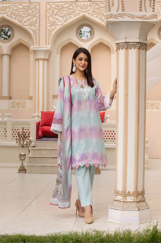 3PC Universal Digital Embroidered - 155