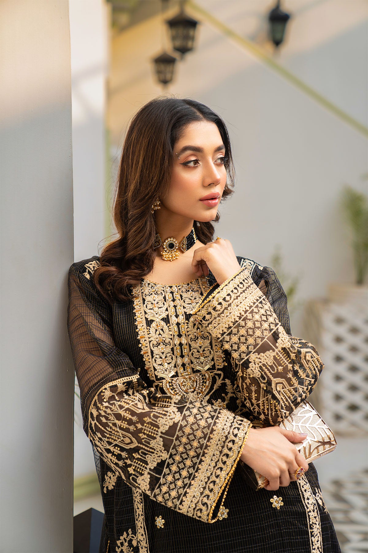 Women Solid Embroidered Shirt - LDS845