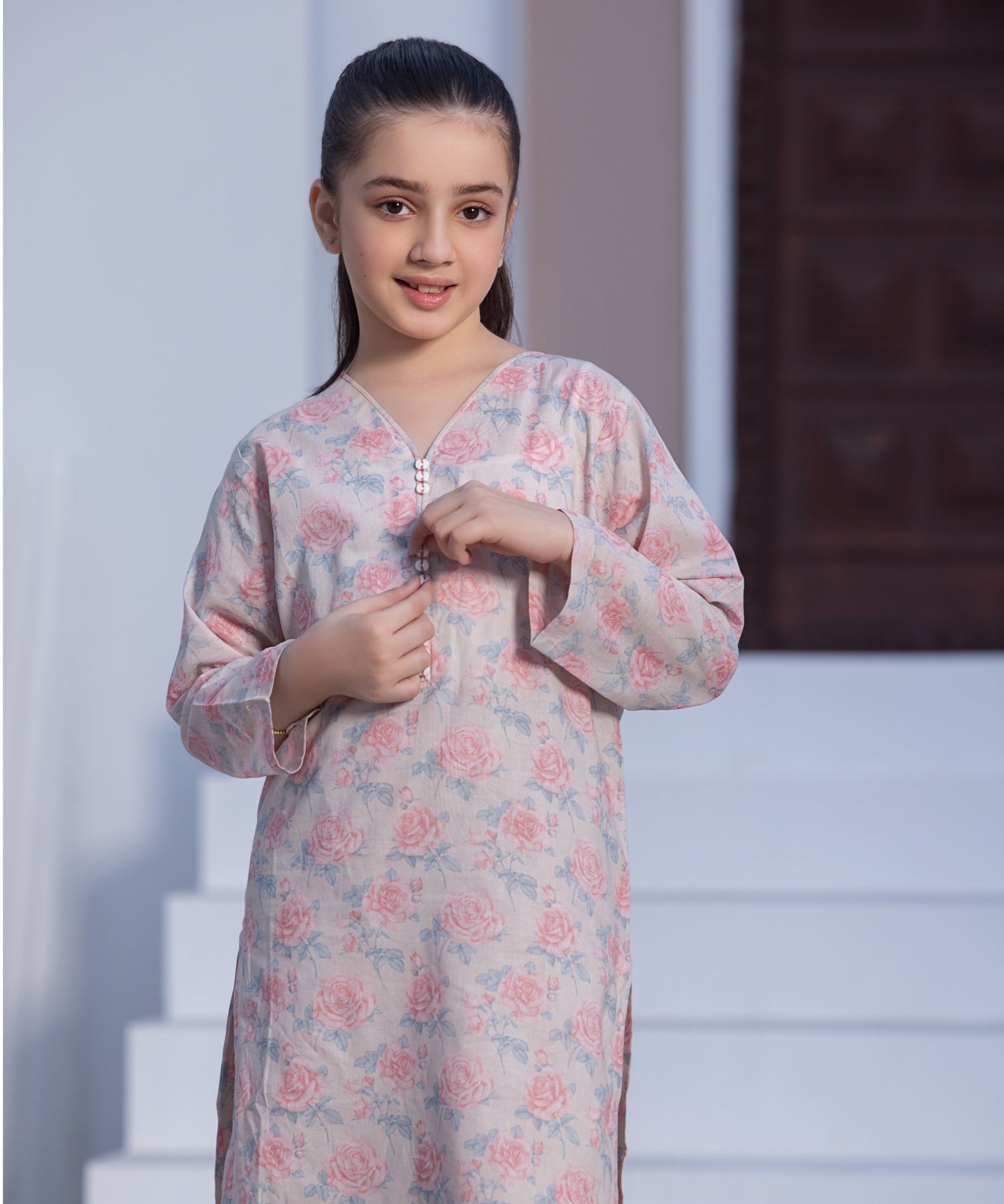 Girls Printed Shirt