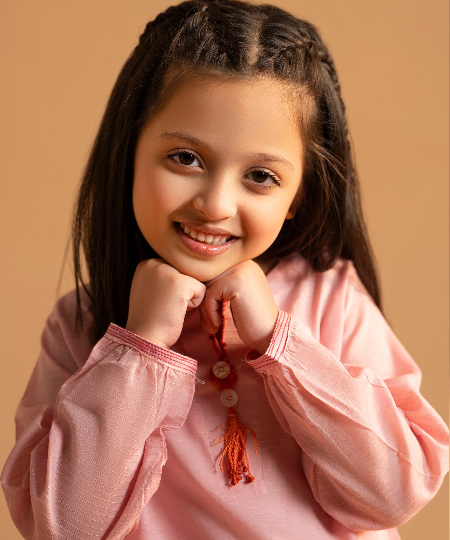 Girl Solid 2 Piece Suit - KDS672