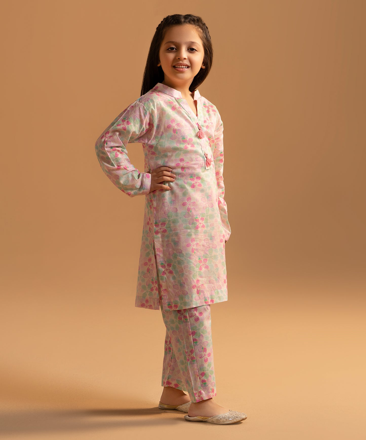 Girl printed 2 Piece Suit - KDS724
