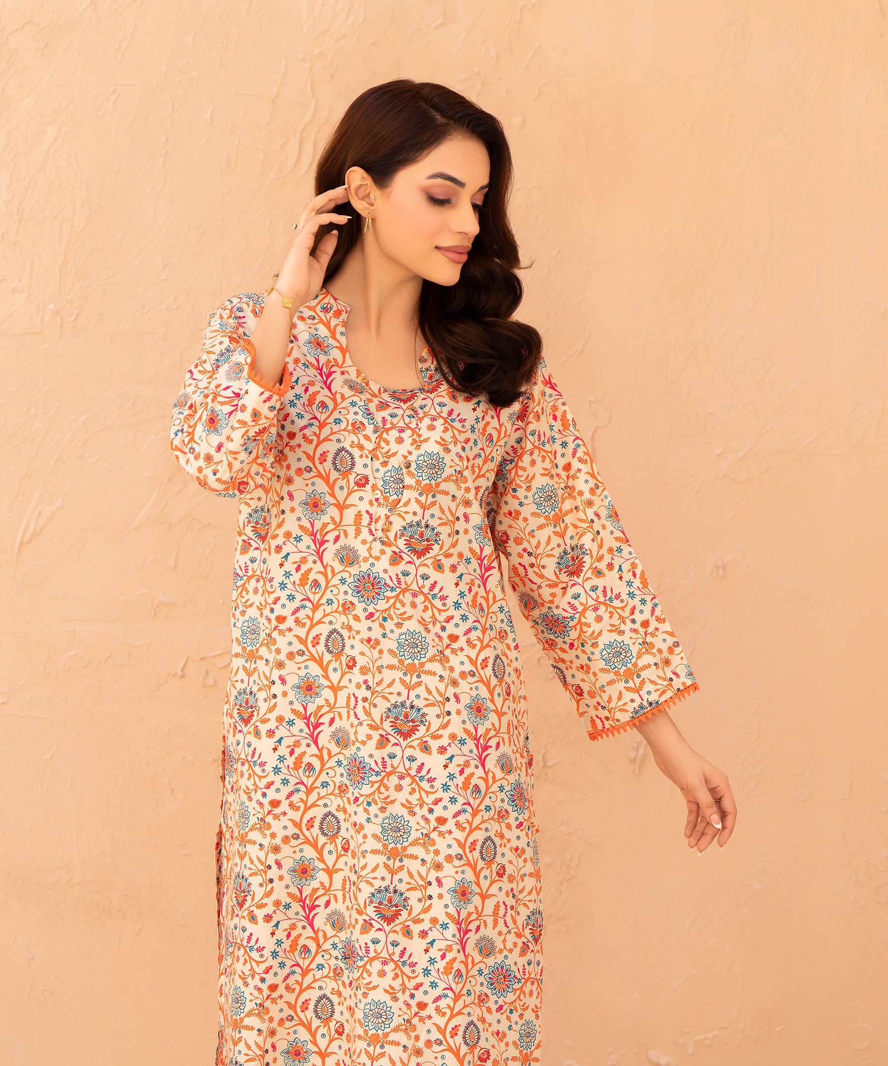 2PC Printed Suit  - LDS 1161