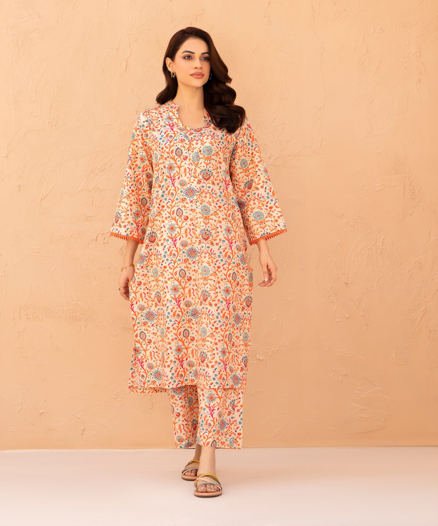 Women Printed 2 Piece Suit - LDS1161