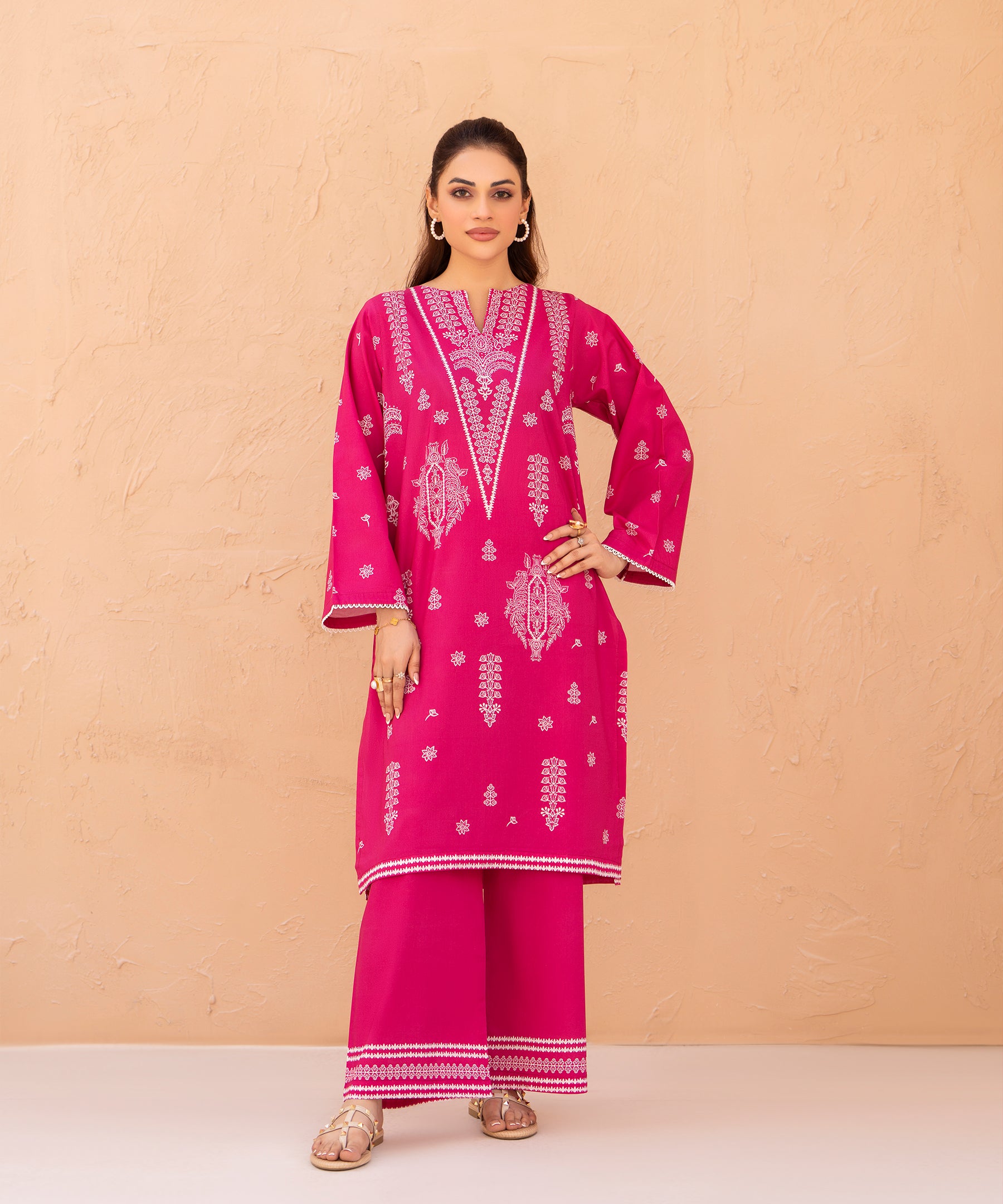 2PC Printed Suit  - LDS 1321