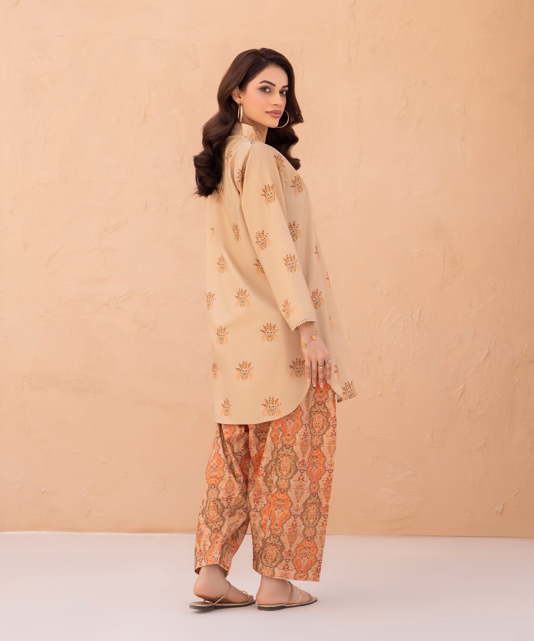 2PC Printed Suit  - LDS 1322