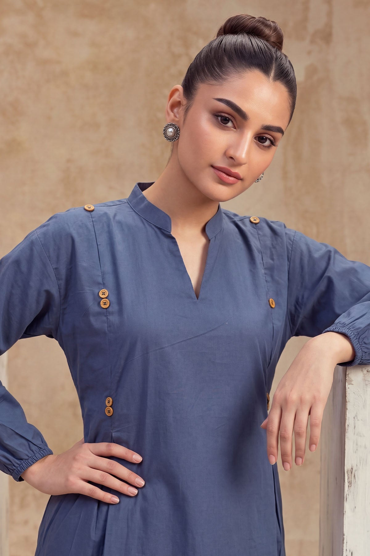 Women 2 Piece Solid Suit - LDS2314
