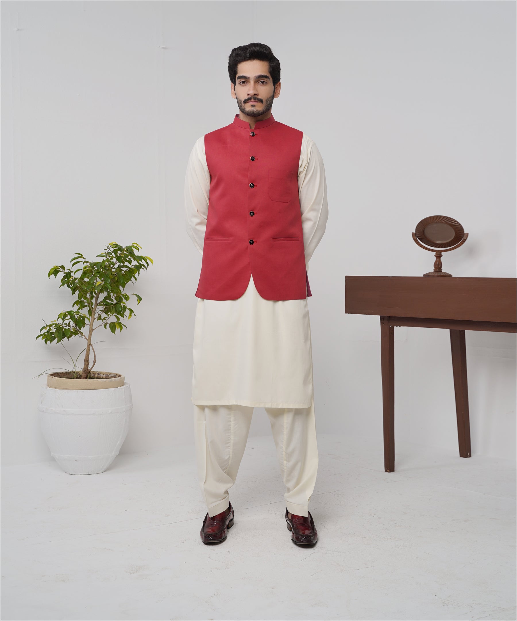 Mughal-e-azam Collection WAIST COAT MRN