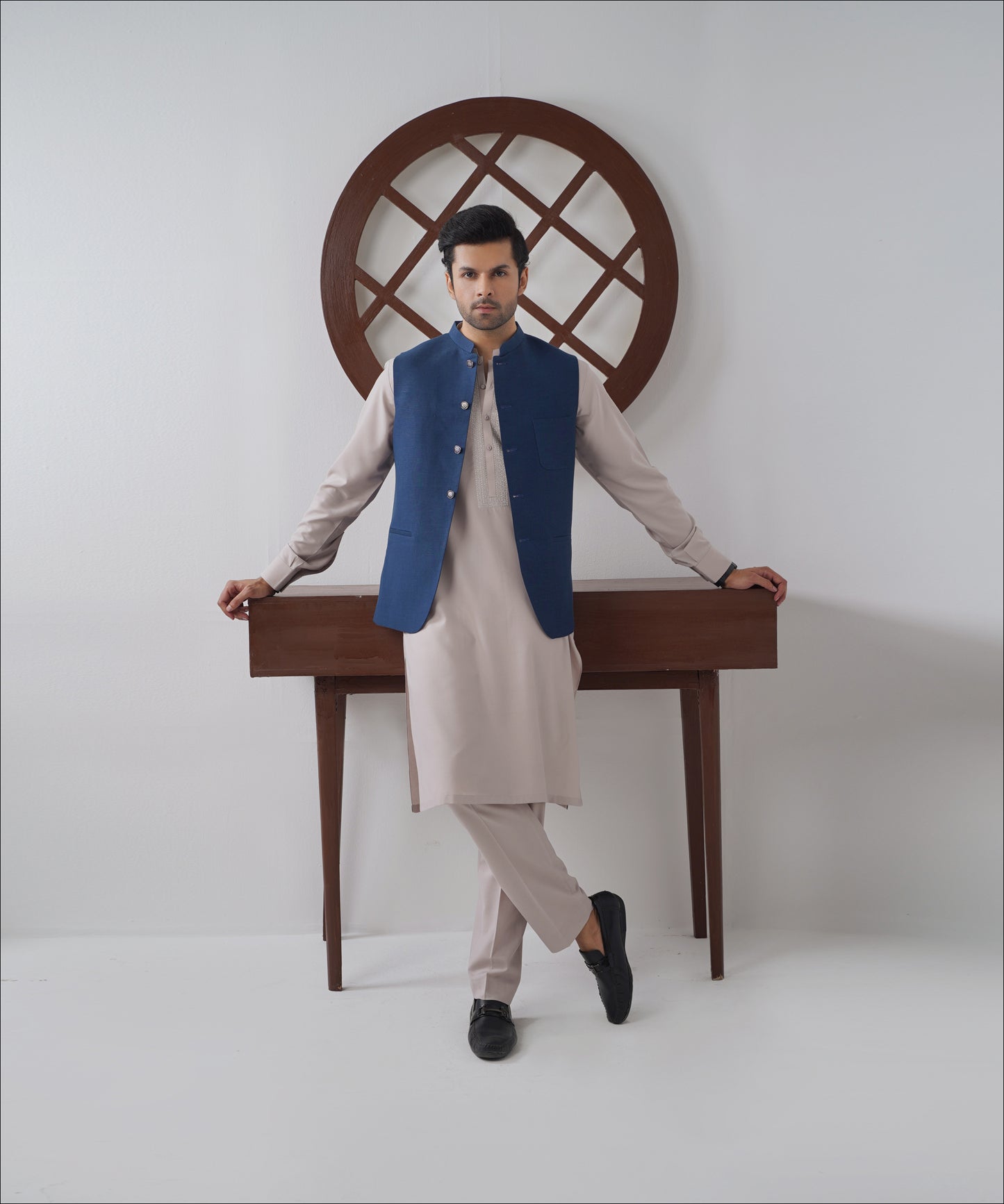 Mughal-e-azam Collection WAIST COAT NVB