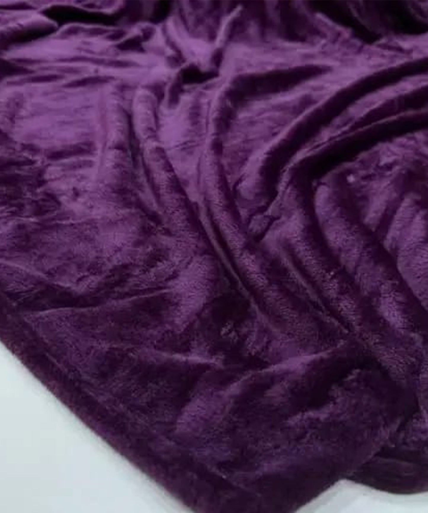 Plain Plush Blanket - Beige - FBP001