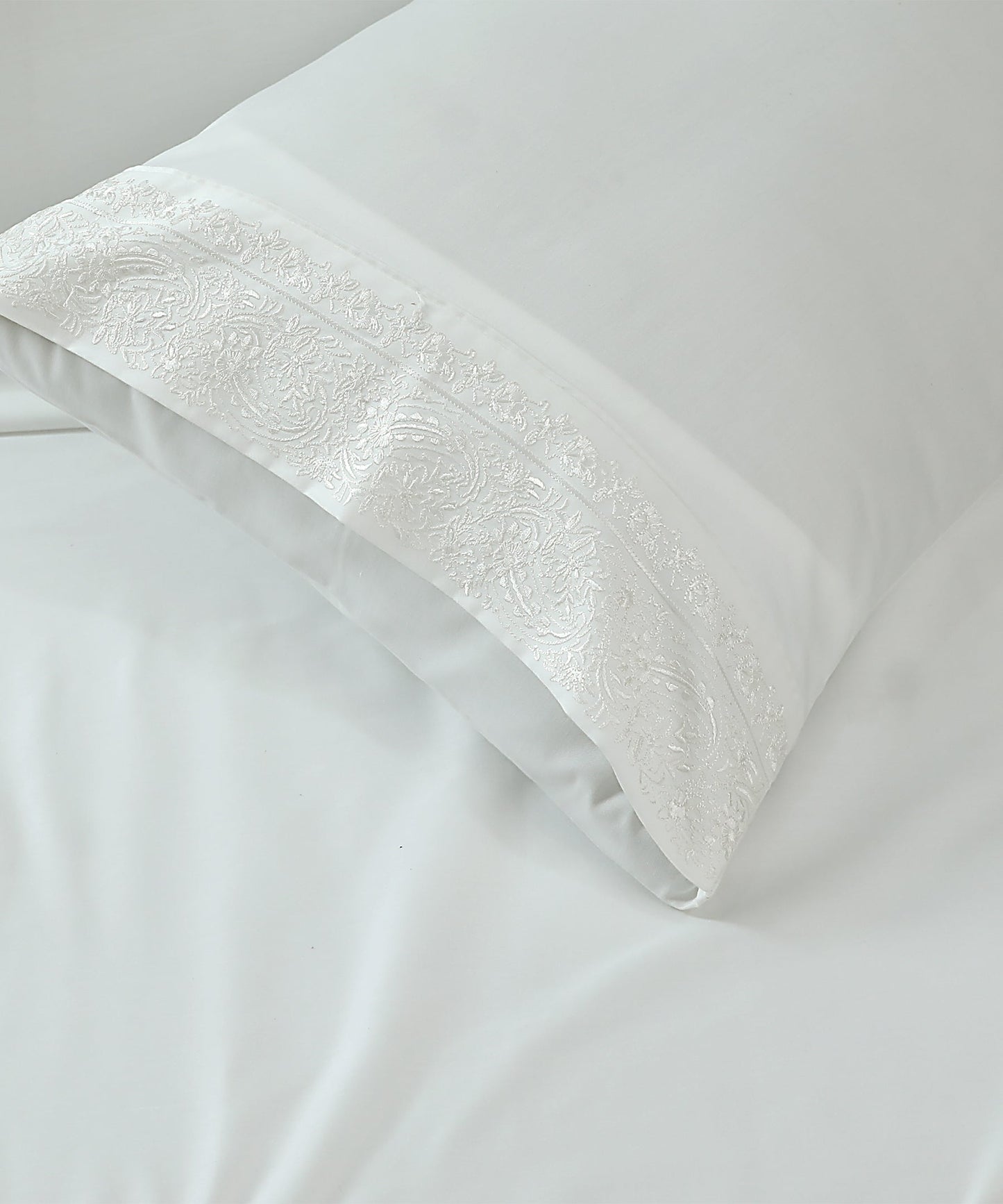Plain Satin Bedsheet Set 26 - (Hotel Collection)