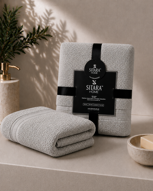 Bath Sheet | Silver