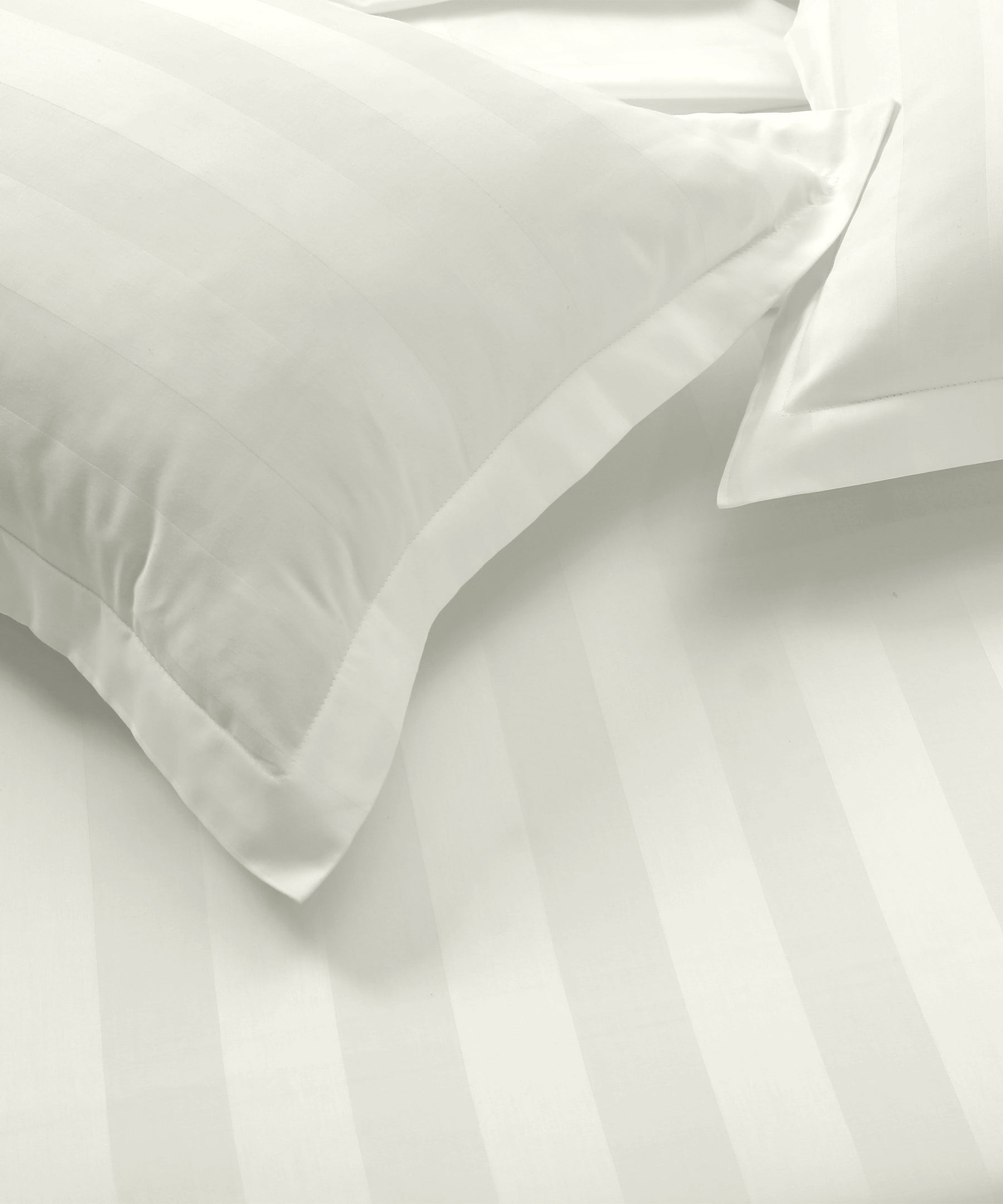 Stripe Satin Bedsheet Set 26 - (Hotel Collection)